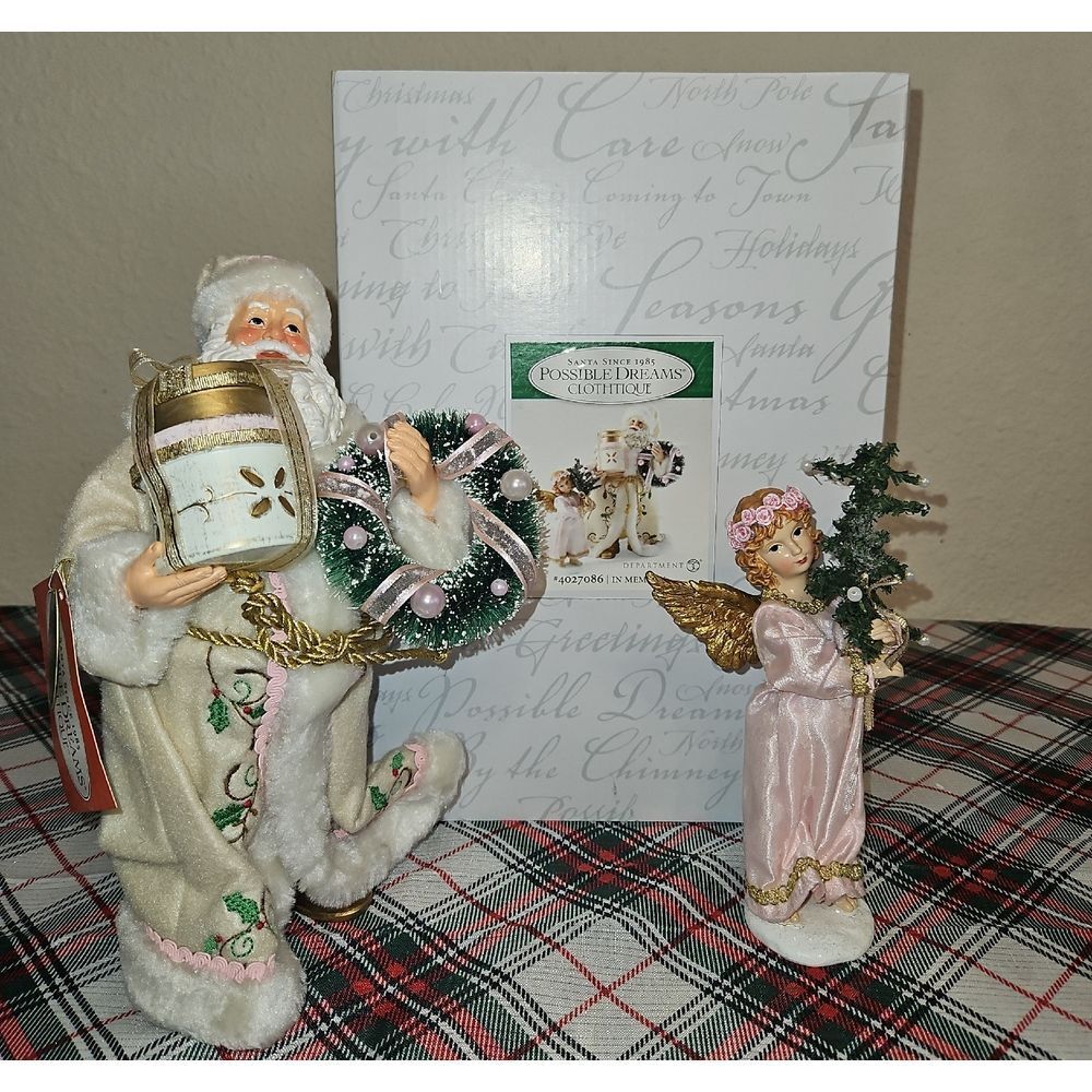 Possible Dreams Clothtique "In Memory" Holiday Figurine Decor